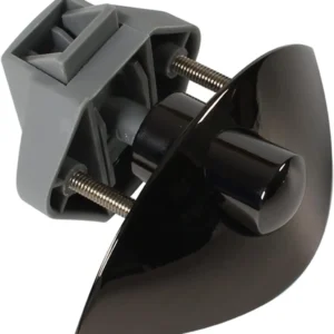 ЗАМОК HALFMOON АНТРАЦИТОВИЙ НАТИСНО-ТЯГАЛЬНИЙ (СІРА ОСНОВА)