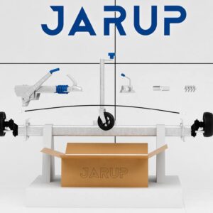 Комплект гальмівної осі JARUP – 1350 кг