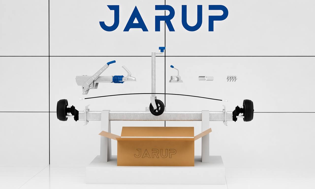 Комплект гальмівної осі JARUP – 1350 кг